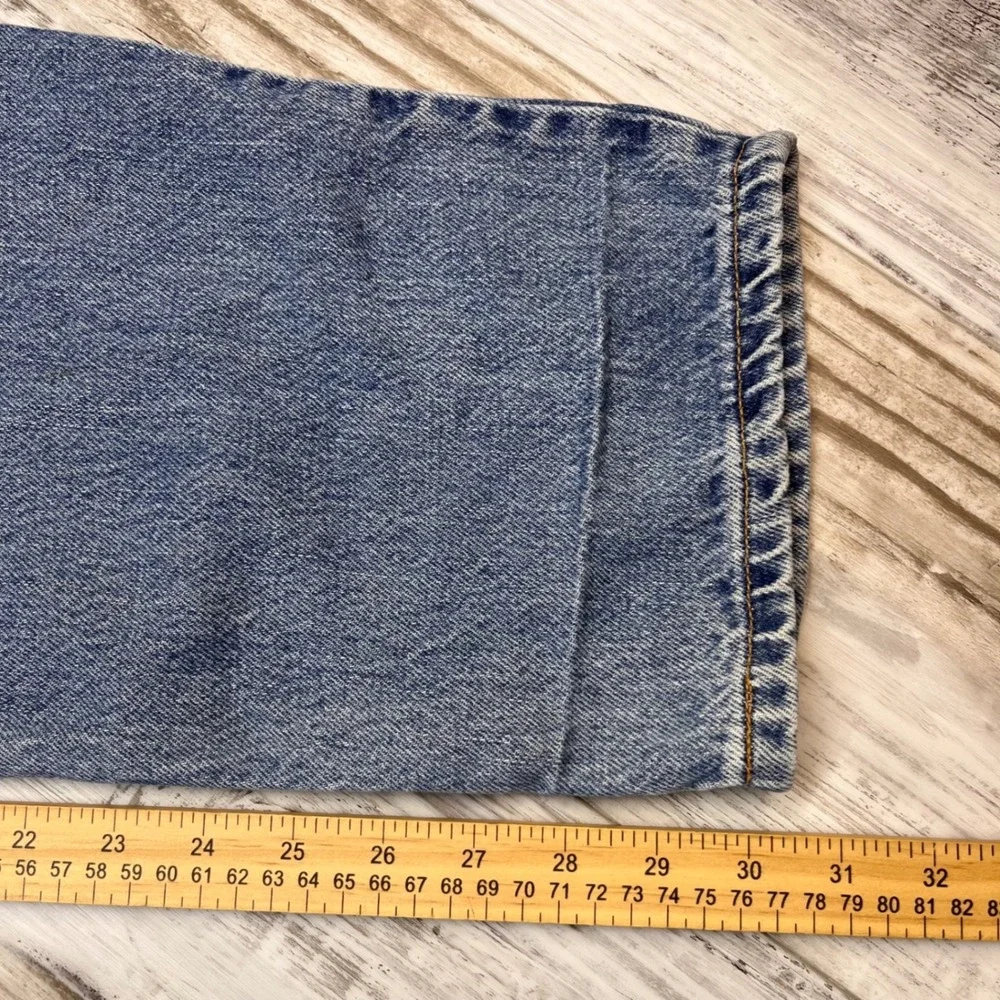 Levis 550 Relaxed Fit Mens Jeans 36x30 Medium Wash Blue Denim Vintage 2000